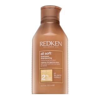 Redken All Soft Shampoo șampon de netezire pentru păr uscat si indisciplinat 300 ml