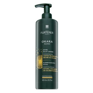 Rene Furterer Okara Blond Brightening Shampoo șampon pentru strălucire pentru păr blond 600 ml