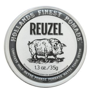 Reuzel Concrete Hold Matte Pomade pomadă de păr pentru fixare puternică 35 g