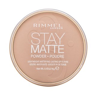 Rimmel London Stay Matte Long Lasting Pressed Powder 003 Peach Glow pudră cu efect matifiant 14 g