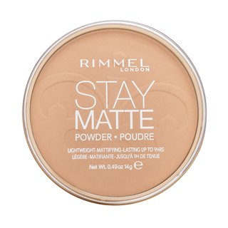 Rimmel London Stay Matte Long Lasting Pressed Powder 006 Warm Beige pudră cu efect matifiant 14 g