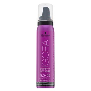 Schwarzkopf Professional Igora Expert Mousse Semi-Permanent Mousse Color spuma de vopsire semipermanentă a părului 9,5-55 100 ml