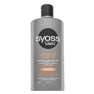 Syoss Men Power Shampoo sampon hranitor pentru bărbati 500 ml