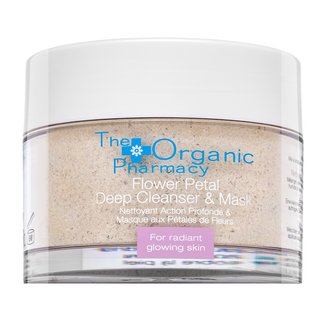 The Organic Pharmacy Flower Petal Deep Cleanser & Exfoliating Mask mască de curățare 60 g