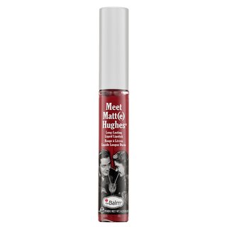 theBalm Meet Matt(e) Hughes Liquid Lipstick Dedicated Ruj de buze lichid, de lunga durata pentru efect mat 7,4 ml