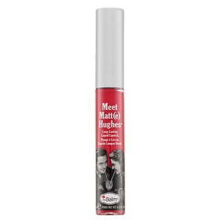 theBalm Meet Matt(e) Hughes Liquid Lipstick Devoted Ruj de buze lichid, de lunga durata cu efect matifiant 7,4 ml