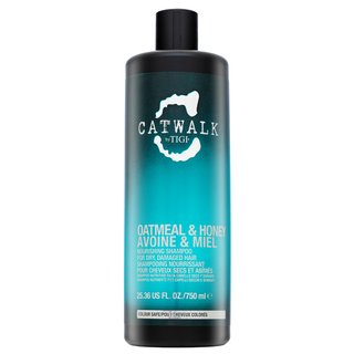 Tigi Catwalk Oatmeal & Honey Nourishing Shampoo șampon hrănitor pentru păr uscat si deteriorat 750 ml