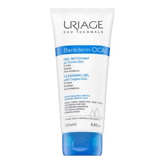 Uriage Bariederm Repairing Cica-cream With Cu-Zn Loțiune calmantă pentru regenerarea pielii 200 ml