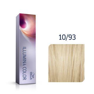 Wella Professionals Illumina Color vopsea profesională permanentă pentru păr 10/93 60 ml