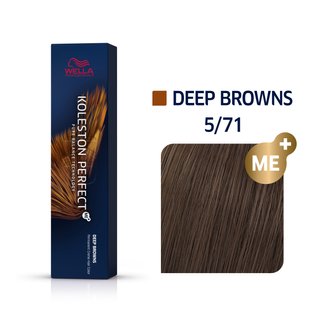 Wella Professionals Koleston Perfect Me+ Deep Browns vopsea profesională permanentă pentru păr 5/71 60 ml