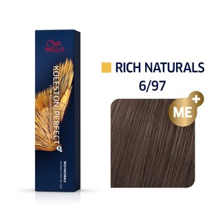 Wella Professionals Koleston Perfect Me+ Rich Naturals vopsea profesională permanentă pentru păr 6/97 60 ml