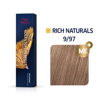 Wella Professionals Koleston Perfect Me+ Rich Naturals vopsea profesională permanentă pentru păr 9/97 60 ml