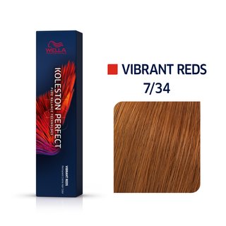 Wella Professionals Koleston Perfect Me+ Vibrant Reds vopsea profesională permanentă pentru păr 7/34 60 ml