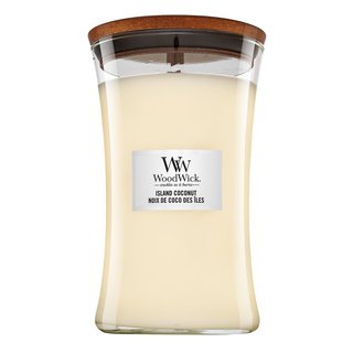 Woodwick Island Coconut lumânare parfumată 610 g