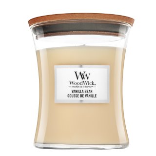 Woodwick Vanilla Bean lumânare parfumată 275 g