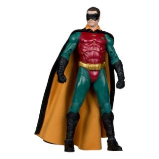 DC Build A Megafig (Nightmare Bat) Batman Forever Figurina Robin (Gold Label) 18 cm