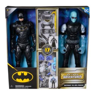 DC Comics Batman Adventures Set 2 figurine articulate Batman vs. Mr. Freeze 30 cm