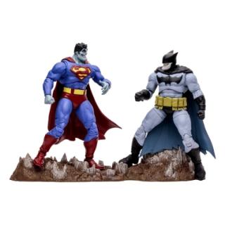 DC Multiverse Set 2 figurine articulate Bizarro  Batzarro 18 cm