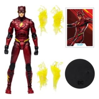 DC The Flash Movie Figurina articulata The Flash (Batman Costume) 18 cm