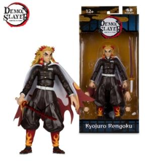 Demon Slayer: Kimetsu no Yaiba Figurina articulata Kyojuro Rengoku 18 cm