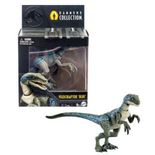 Jurassic Park Hammond Collection Figurina articulata Velociraptor Blue (10 cm inaltime)