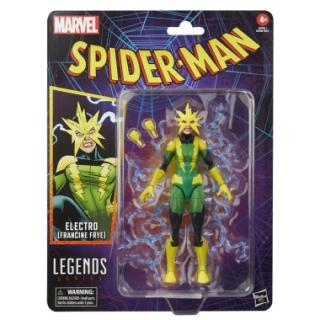 Marvel Legends Spider-Man Vintage Figurina articulata Electro (Francine Frye) 15 cm