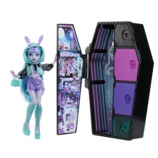 Monster High Neon Frights Papusa Twyla 25 cm