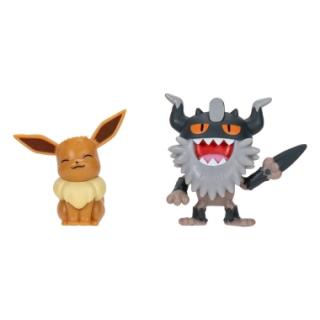 Pokemon Battle Figure Set 2 minifigurine Perrserker  Eevee #2 5cm