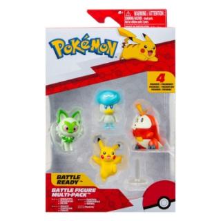 Pokemon Gen IX Battle Set Figure 4-Pack 5cm