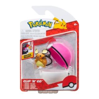 Pokemon Set figurine Clip n Go, Dedenne  Love Ball