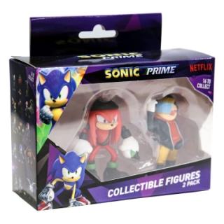 Sonic Prime Set 2 figurine Knuckles NY si Dr. Don't 6 cm