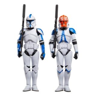 Star Wars: Ahsoka Black Series Set 2 figurine articulate Phase I Clone Trooper Lieutenant  332nd Ahsoka's Clone Trooper 15 cm