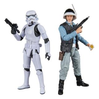 Star Wars Episode IV Black Series Set 2 figurine articulate Rebel Trooper  Stormtrooper 15 cm