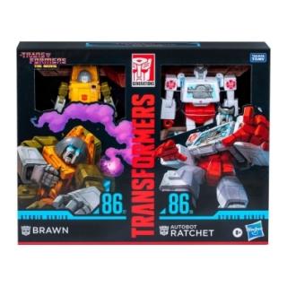 The Transformers: The Movie Studio Series Deluxe Set 2 figurine Brawn  Autobot Ratchet 11 cm