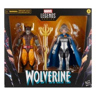 Wolverine 50th Anniversary Marvel Legends Set 2 figurine articulate Wolverine  Lilandra Neramani 15 cm