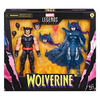 Wolverine 50th Anniversary Marvel Legends Set 2 figurine articulate Wolverine  Psylocke 15 cm