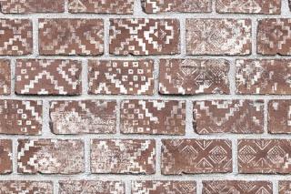 Tapet R15231- Decorated Bricks