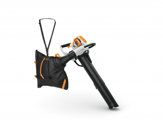 Aspirator cu tocator STIHL SHA 140 fara fir 36V debit aer 910 mc/h sac colector 55L sistem AP fara acumulatori si incarcator