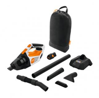 Aspirator STIHL SEA 20.0 SET debit 1020 l/min cu acumulator AS2 si incarcator AL 1