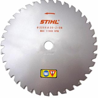 Disc de ferastrau circular STIHL WoodCut din metal dur 36 dinti diametru 225 mm