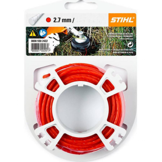 Fir nylon rotund STIHL D silntios 2,7 mm x 9,8 rosu - 00009302422
