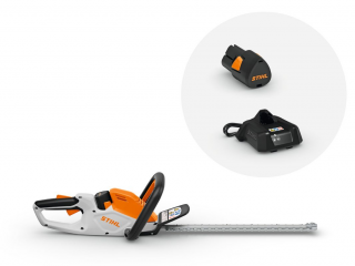 Foarfeca gard viu STIHL HSA 30 putere 0.14 kW lama 45 cm sistem AS cu acumulator AS 2 si incarcator AL 1