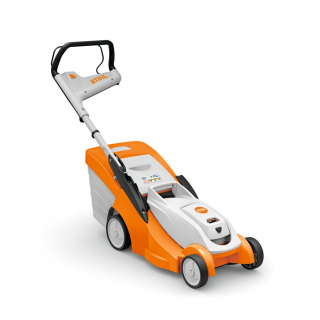 Masina de tuns gazonul STIHL RMA 239 C latime taiere 37 cm cos colector 40 L sistem AK fara acumulator si incarcator