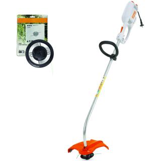 Motocoasa electrica STIHL FSE 60 putere 540W latime lucru 35cm-Motocoasa + Cap pentru cosit AutoCut C6-2