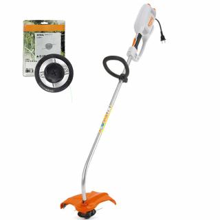 Motocoasa electrica STIHL FSE 71 putere 540W latime lucru 35cm-Motocoasa + Cap pentru cosit AutoCut C6-2