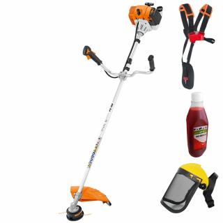 Motocoasa STIHL FS 120 putere 1.8 CP viziera ham dublu 0.5l ulei 2T