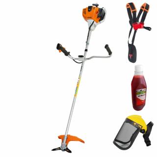 Motocoasa STIHL FS 240 motor 2.3 CP latime lucru 42cm viziera ham dublu 0.5l ulei 2T