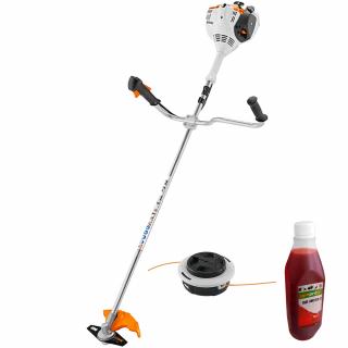 Motocoasa STIHL FS 56 motor 1.1 CP latime lucru 42cm cutit 2 taisuri 230-2 AutoCut C26-2 0.5l ulei 2T