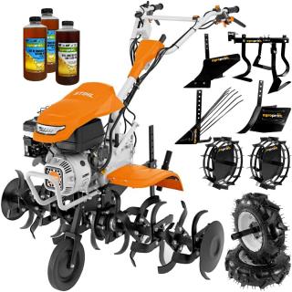 Motosapa STIHL MH 700 7CP 78cm 101kg roti metal rarita reglabila plug cartofi cultivator 2l ulei AgroPro