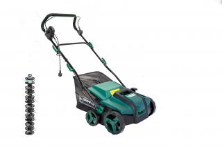 Scarificator / Aerator Bronto B-verte 1800W  cu sac gradina 120L